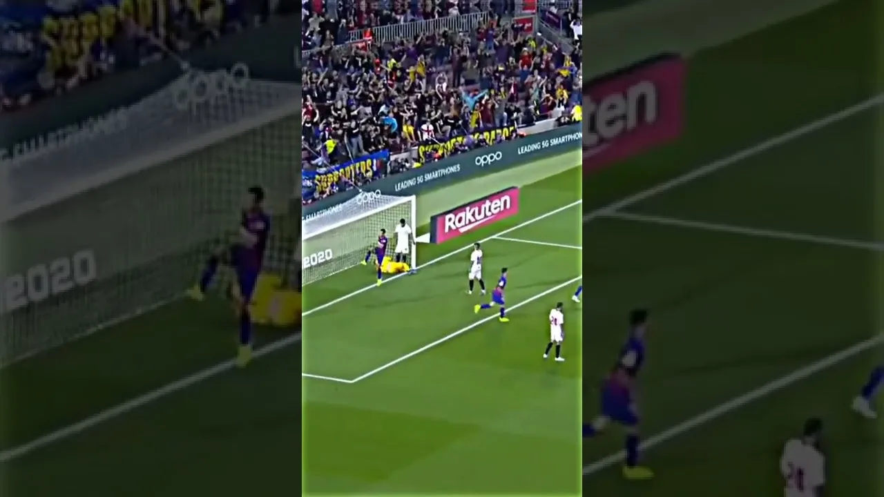 BEST FREE KICK FROM GOAT LEO MESSI