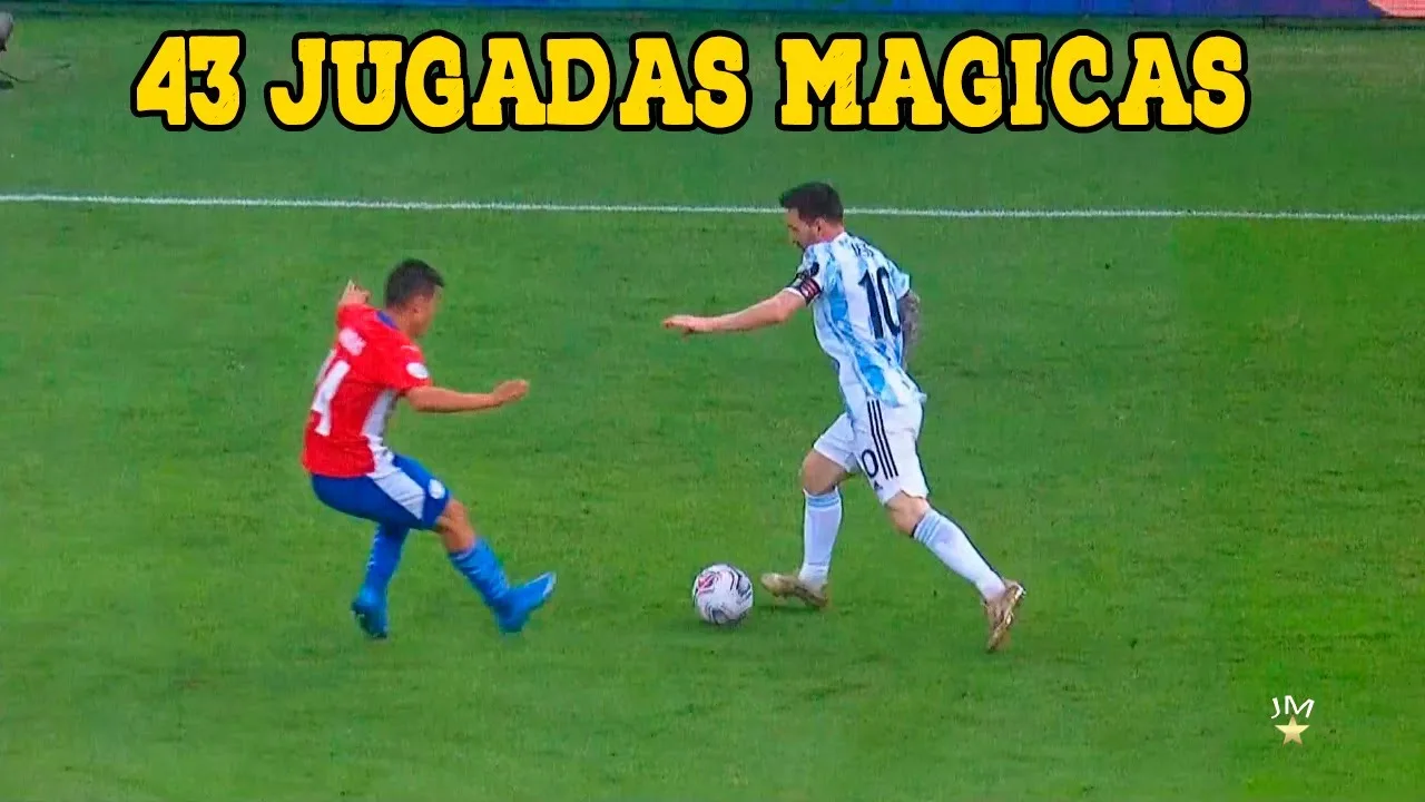 43 jugadas mágicas de Lionel Messi con Argentina!