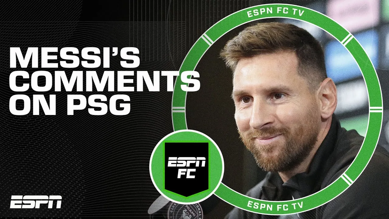 Messi CLEARLY didn’t enjoy his football at PSG! – Craig
