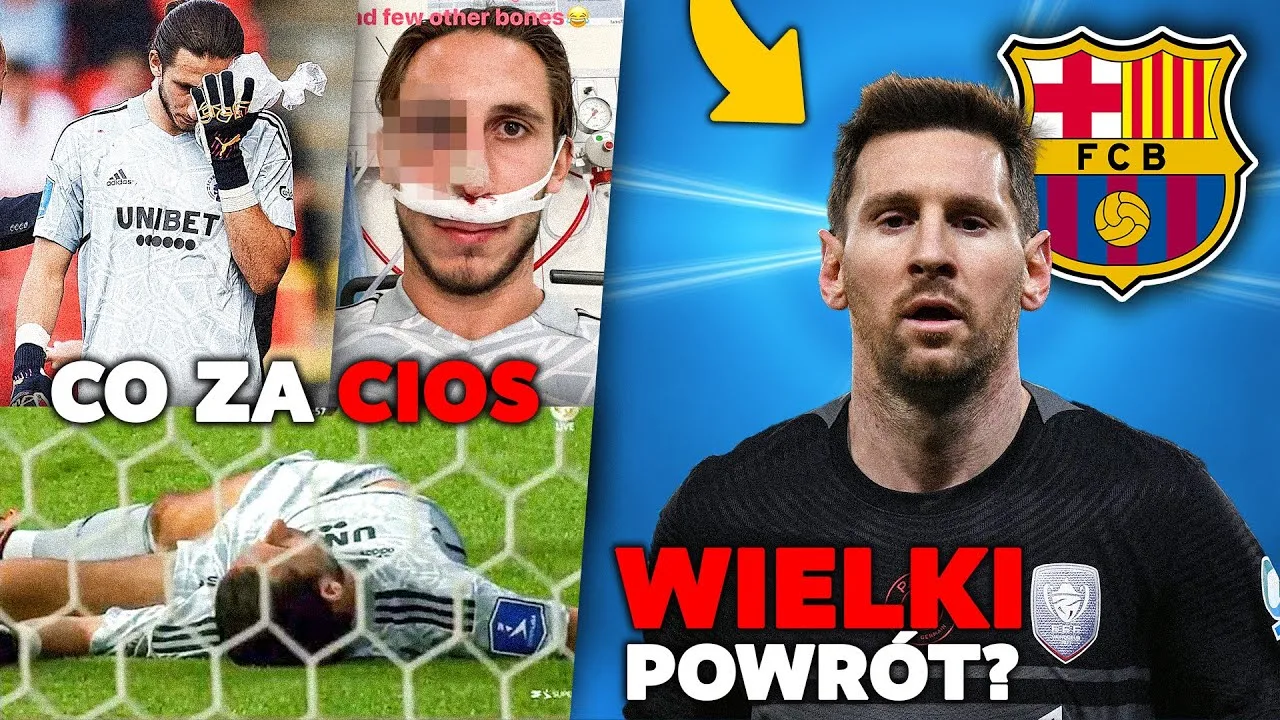 Kamil Grabara ZNOKAUTOWANY! Leo Messi WRACA do FC Barcelony!