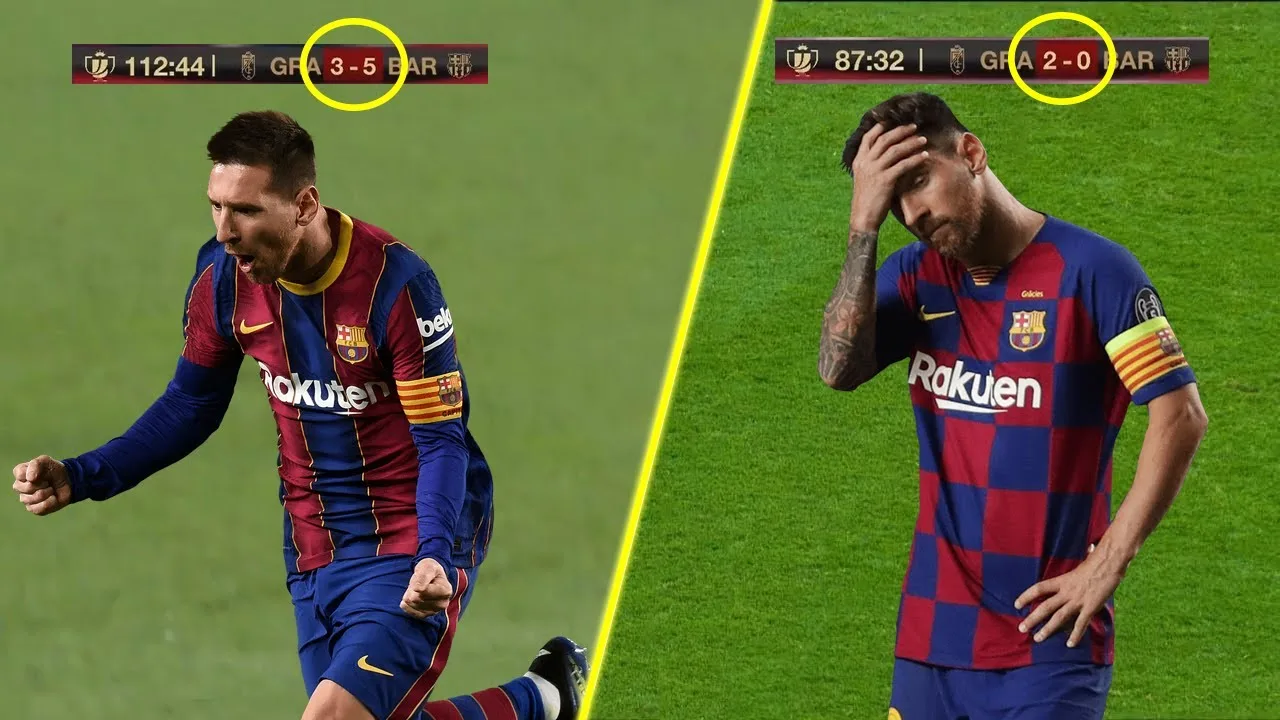 Most Dramatic Comebacks Of Lionel Messi
