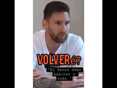 🚨💥 Si Xavi me necesita yo vuelvo" Leo Messi 💥🚨 BOMBAZO!