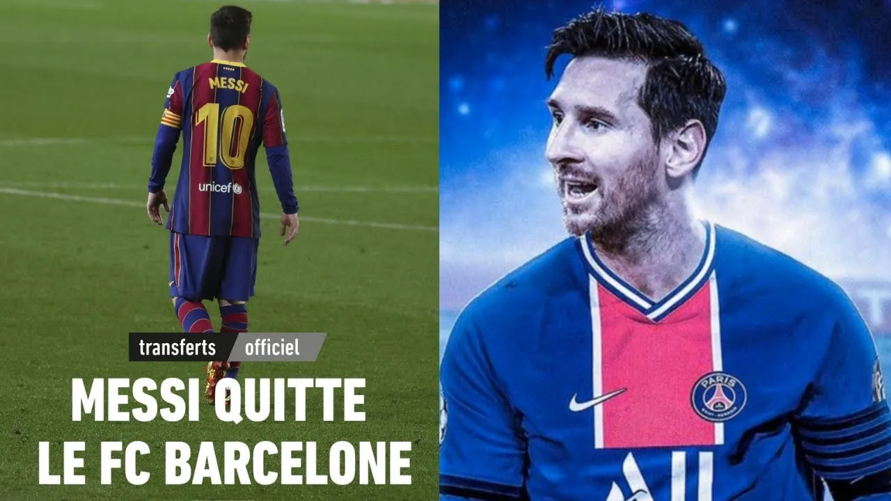 OFFICIEL !! INCROYABLE LIONEL MESSI QUITTE LE BARÇA !!  /