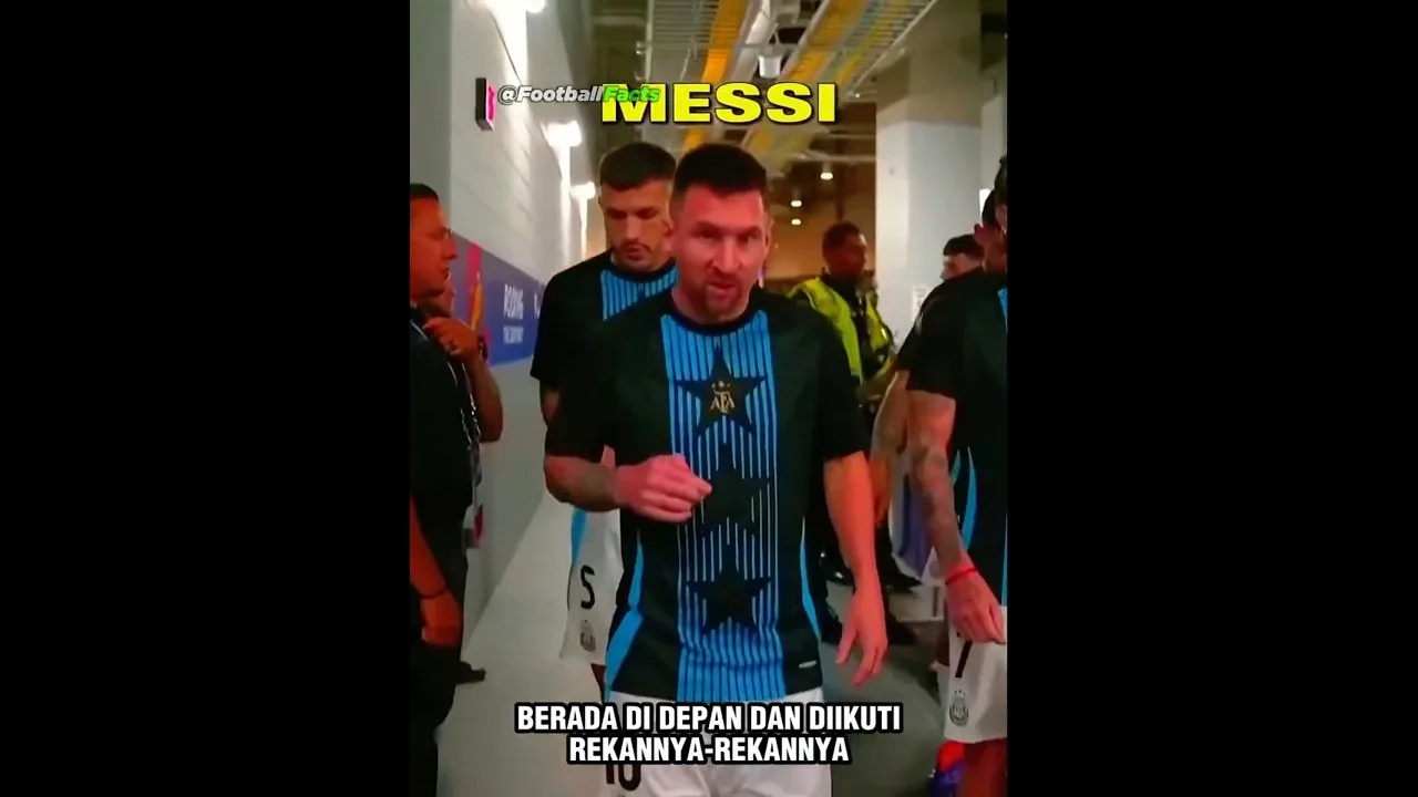 L’âme de leadership de Lionel Messi 🫡