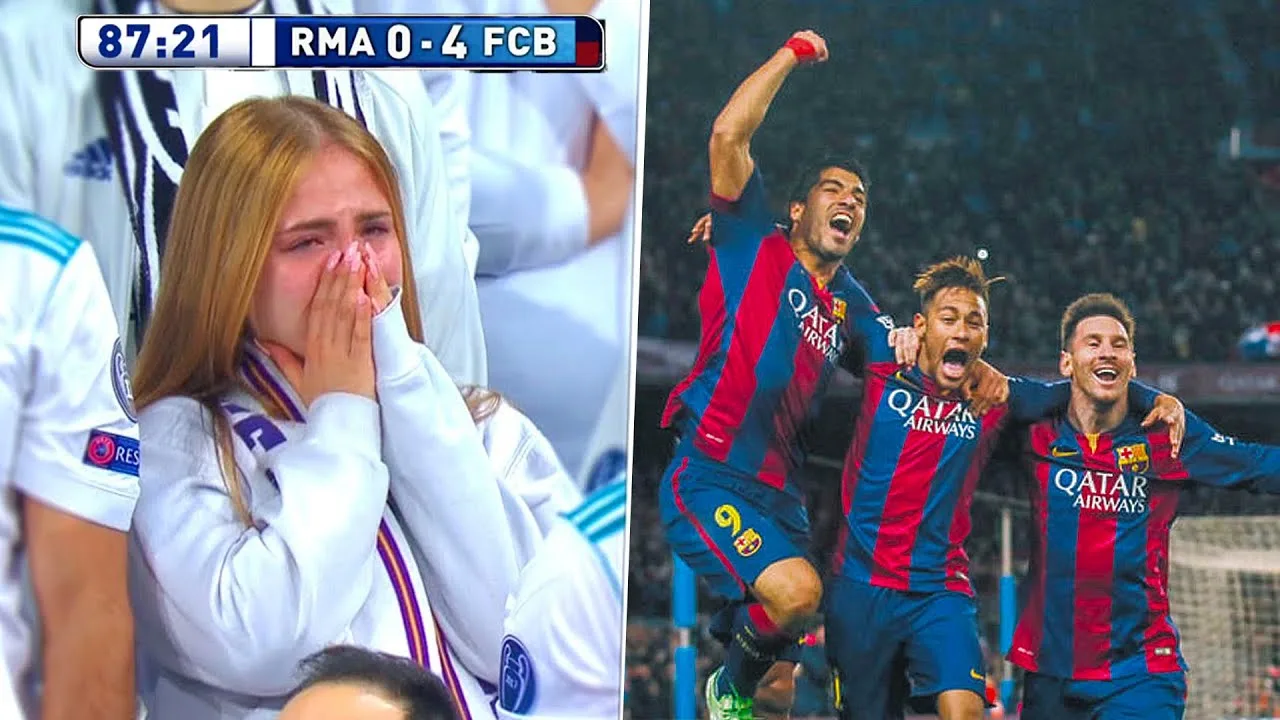 The Day Lionel Messi , Neymar & Luis Suarez made Real Madrid
