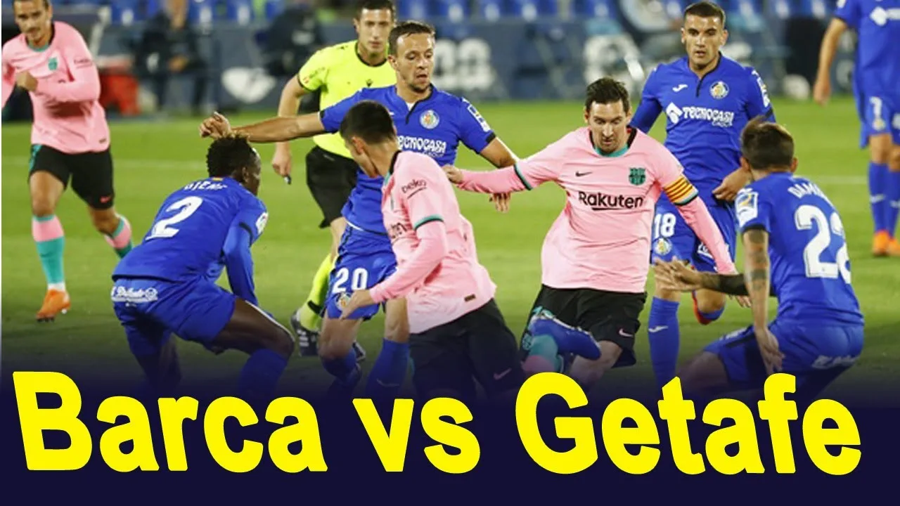 Getafe vs Barcelona | La Liga | Leo Messi |