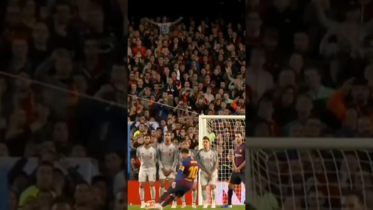 ¿Leo Messi, el mejor cobrador de tiros libres? #leomessi