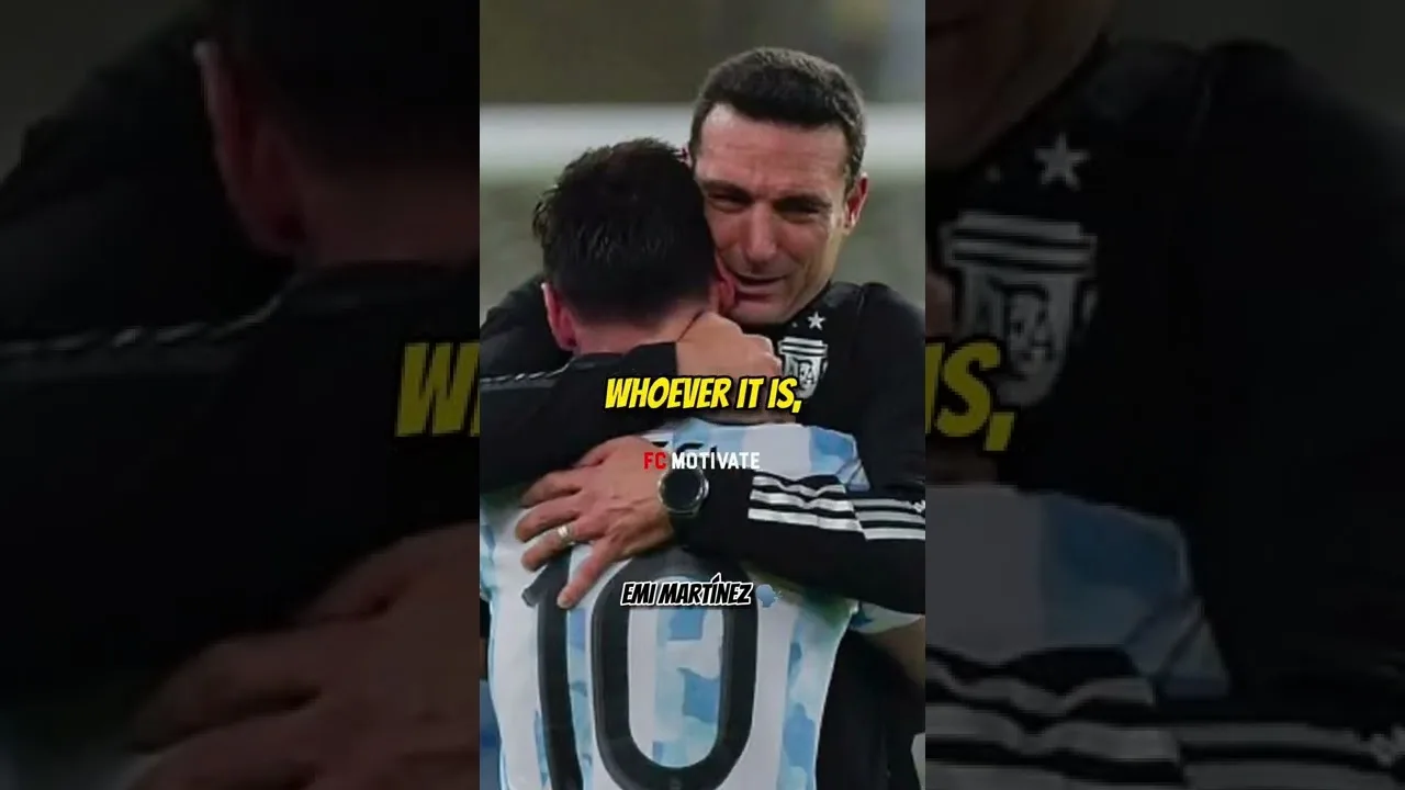 Emi Martinez talks about Leo Messi  #messi #football