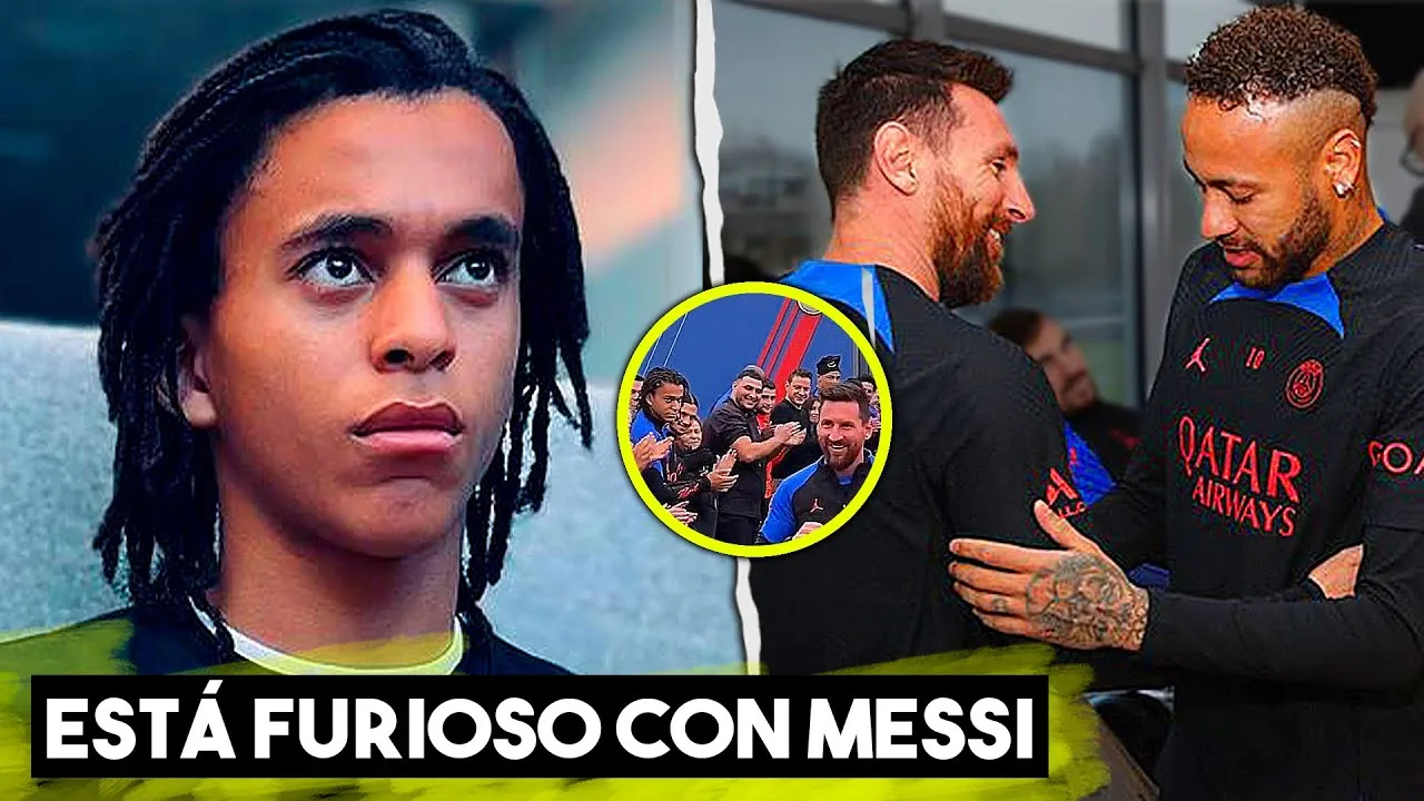 Hermano de Mbappé Muestra Su Odio por Leo Messi, Neymar Lo
