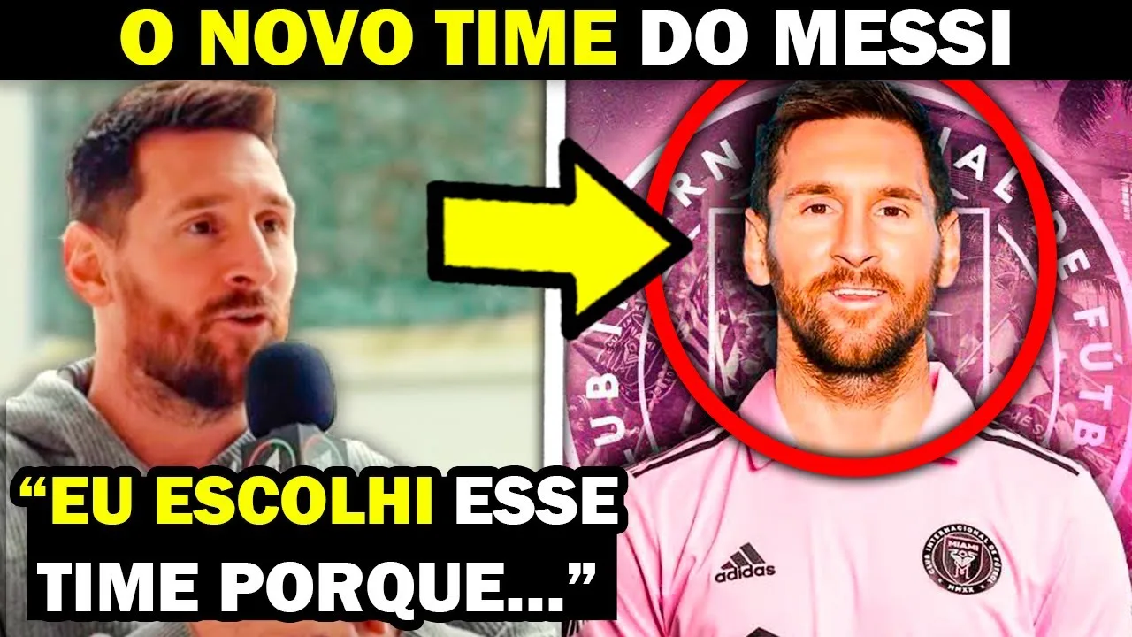 Esse é o Novo Time de Lionel Messi! Conheça o Inter Miami