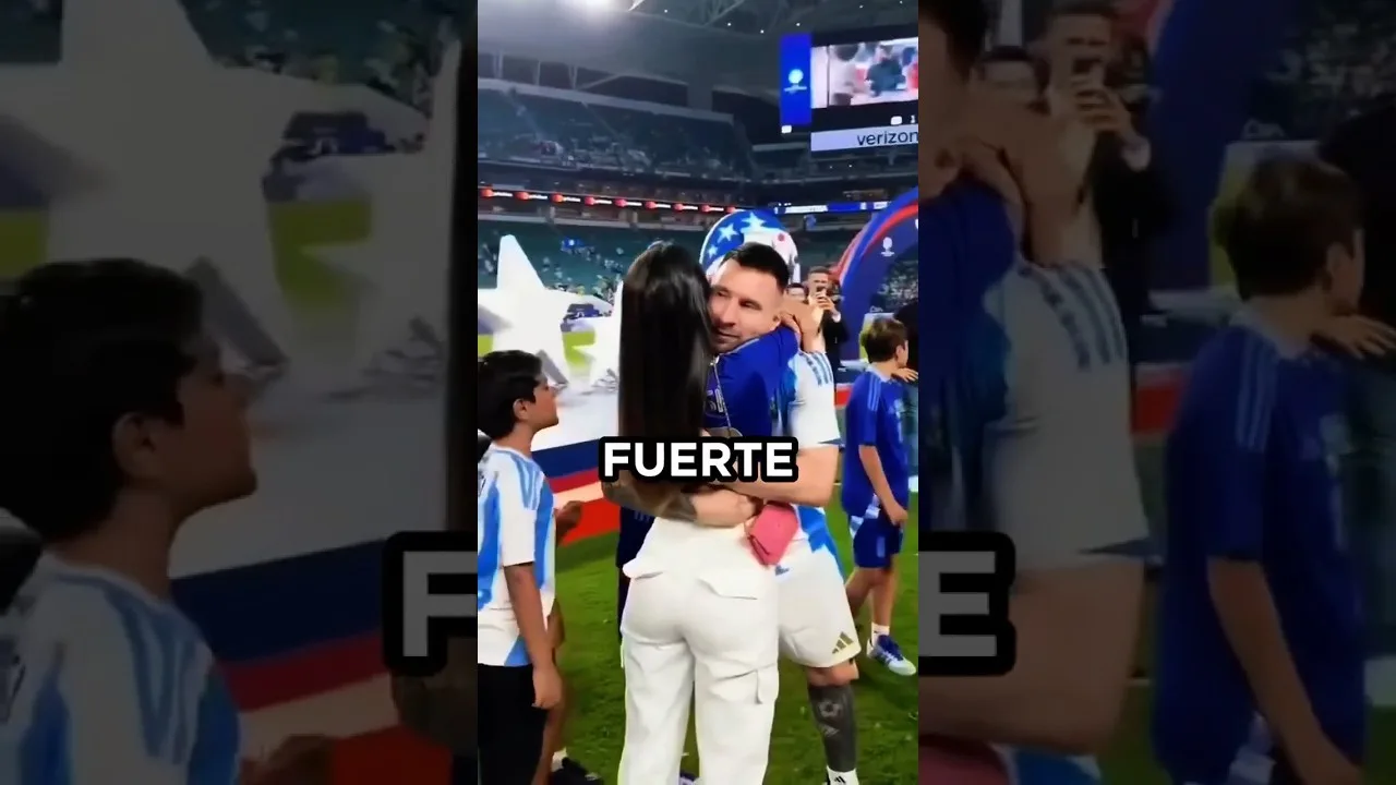 Le geste de Leo Messi qui a fait retomber Antonela amoureux