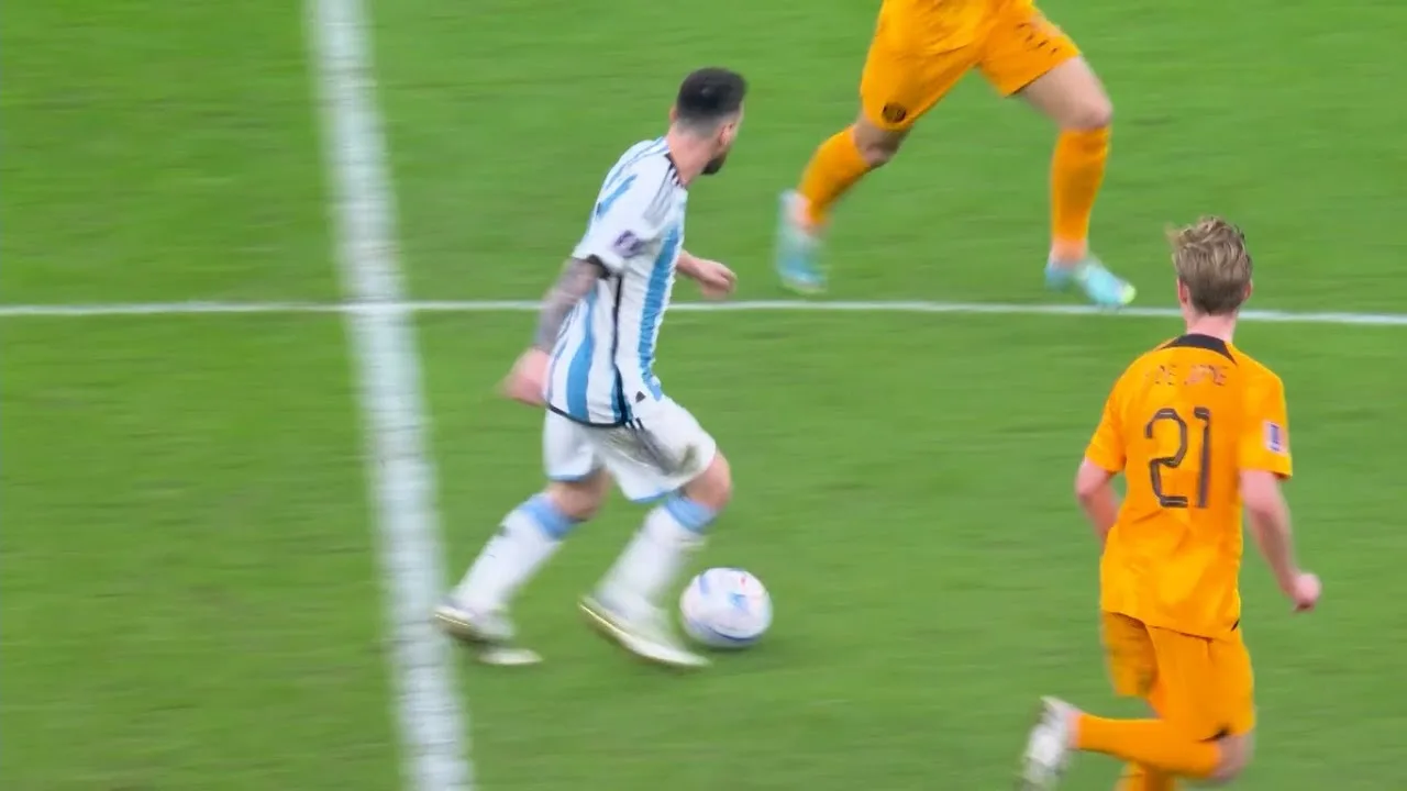 Lionel Messi vs Netherlands | World Cup Quarter-Final