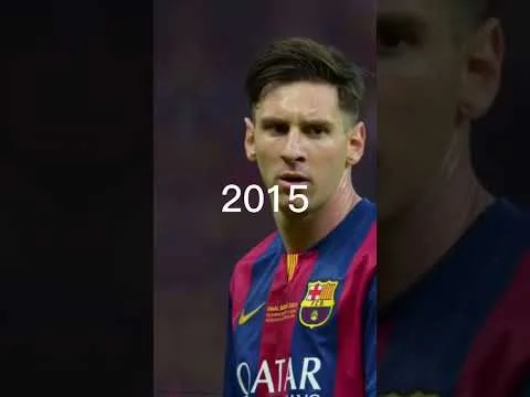 Evolution of Lionel Messi #football #messi #shorts