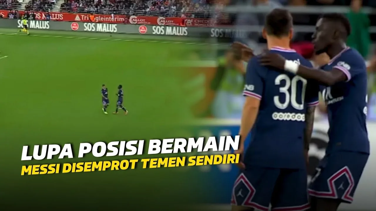 DIMARAHI JUNIORNYA Lihat Momen Saat Lionel Messi Kena Marah