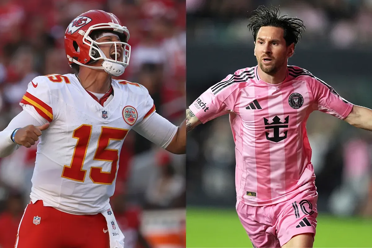 Collaboration entre Patrick Mahomes, Lionel Messi et le trophée de la Coupe du monde fait passer les fans