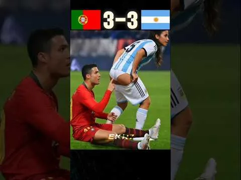 Cristiano Ronaldo contre Lionel Messi 🔥 | Portugal contre Argentine | Match de rêve pour la Coupe du Monde 2026