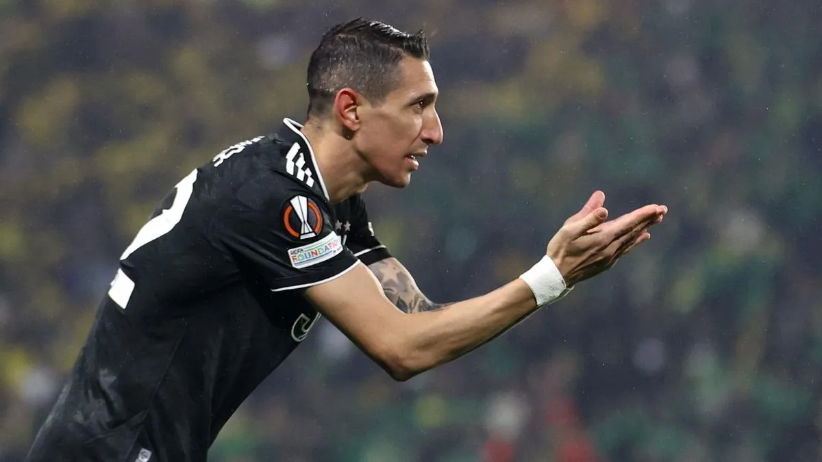 Ángel di María Tranche parmi Lionel Messi et Cristiano Ronaldo