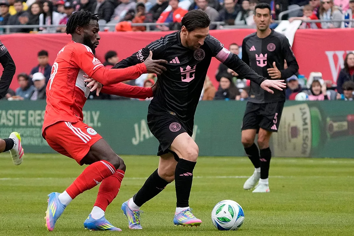 Chicago Fire vs Inter Miami MLS: Lionel Messi en photos