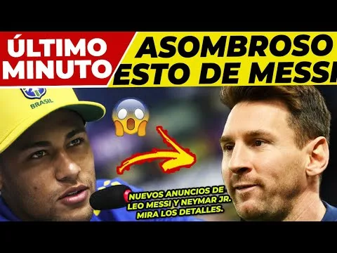 ¡OJO!  BRUTALES NOTICIAS de LEO MESSI  ANUNCIO OFICIAL