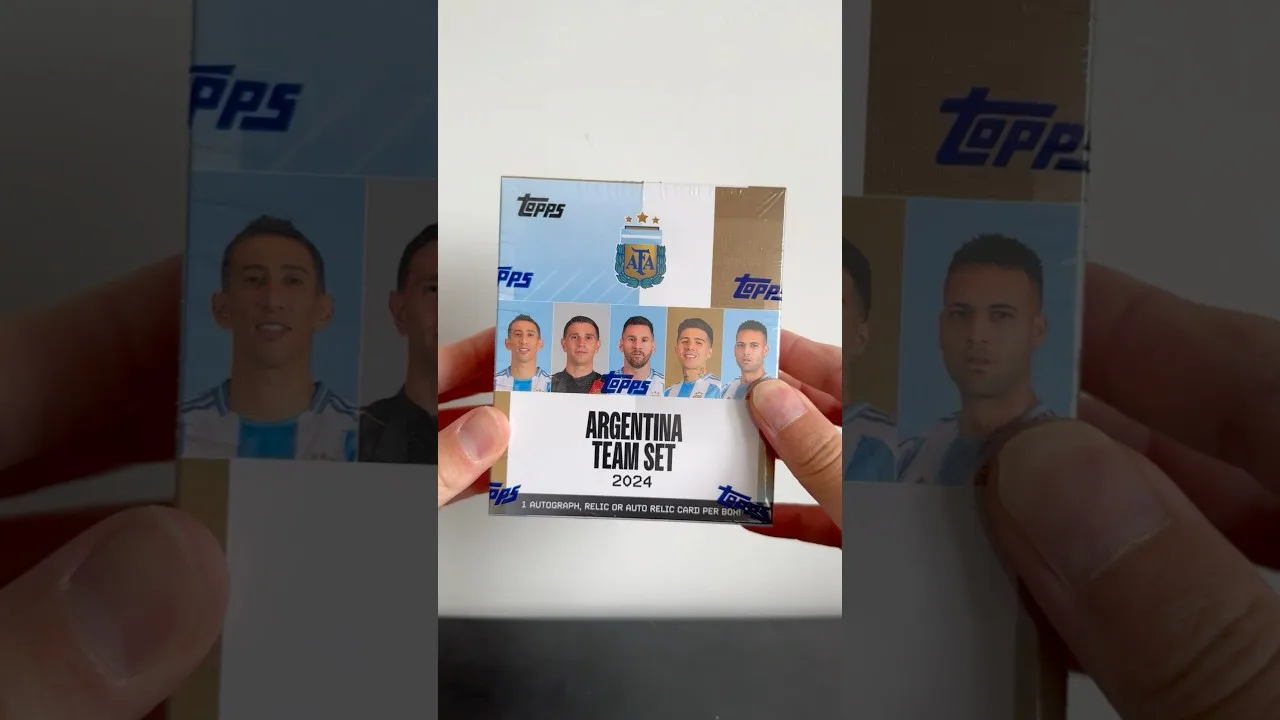 Pouvons-nous trouver un Lionel Messi Auto ?! 🇦🇷🐐 Ouverture d’un set d’équipe argentin Topps! 🔥