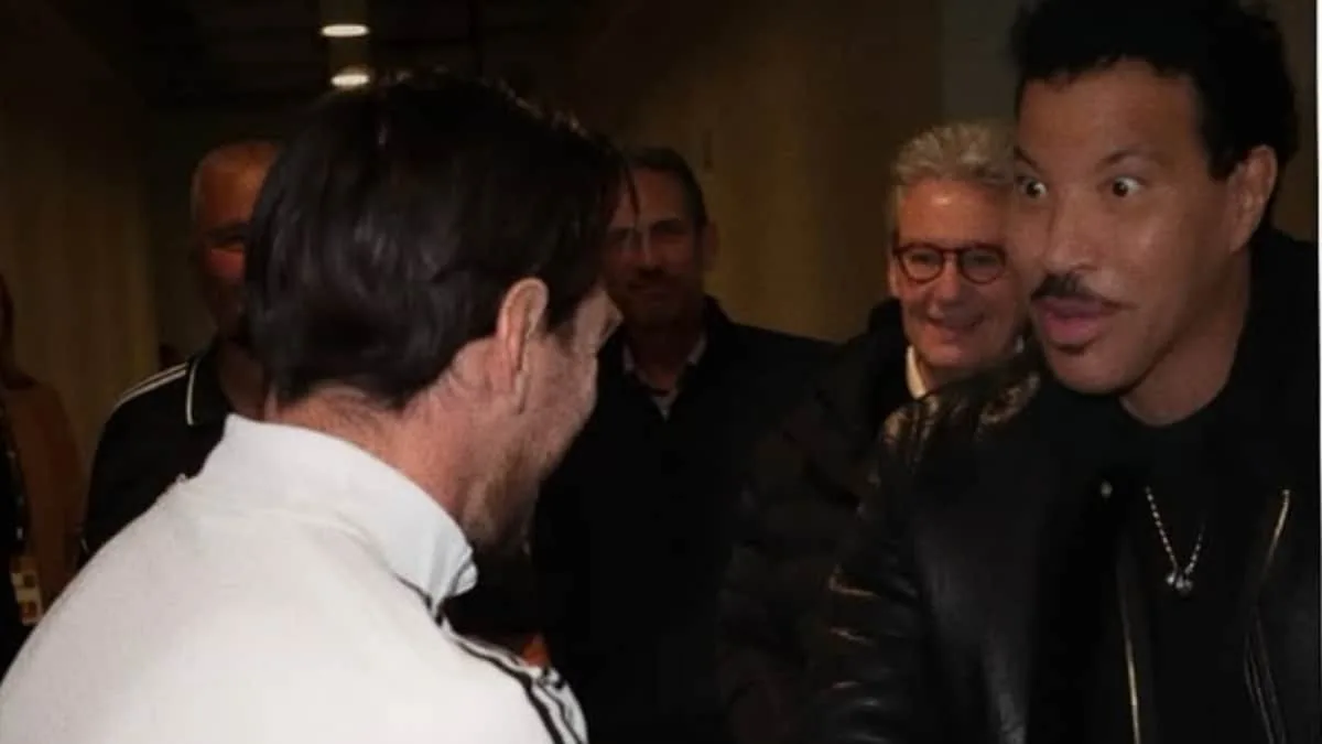 Lionel Messi rencontre Lionel Richie! La légende de la musique qui a inspiré son nom | Nouvelles de football