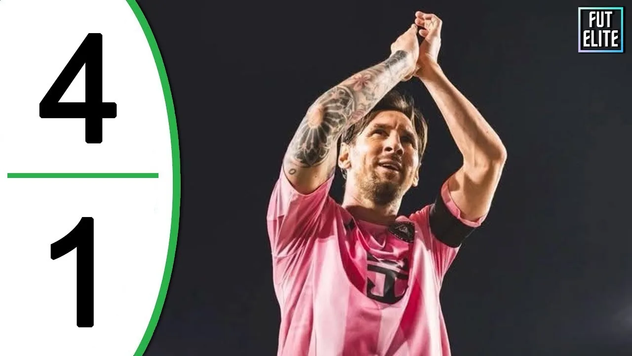 OBJECTIF LIONEL MESSI – Inter Miami vs New York RB 4-1 Faits saillants et buts étendus 2025