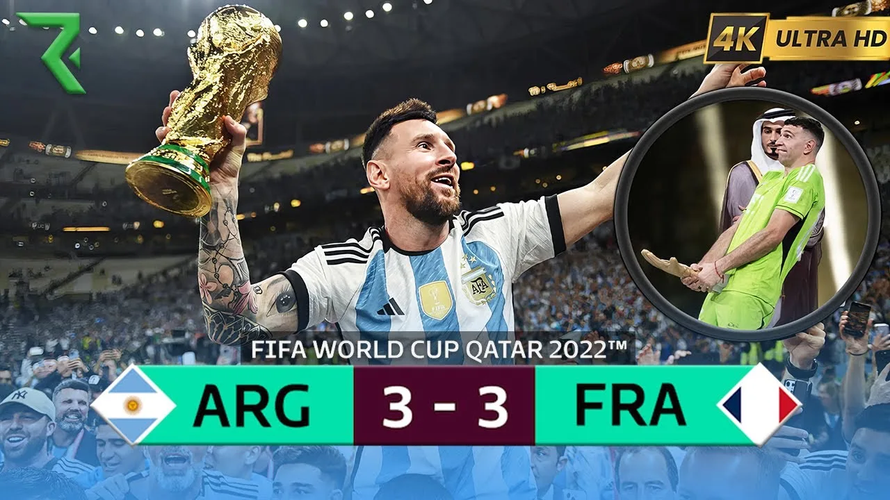 Messi a remporté le trophée dans la finale de la Coupe du monde la meilleure et la plus dramatique de tous les temps