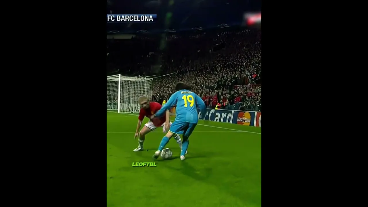 Messi vs famous players 🐐🔥