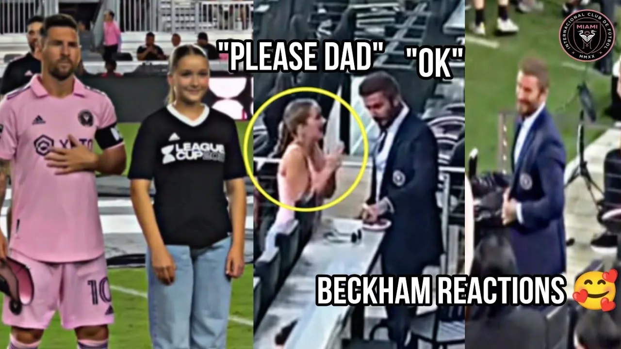 David Beckham Reactions After He fulfill his Daughter Dream