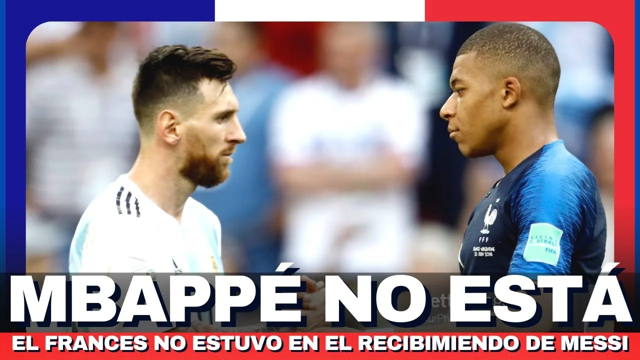 Mbappé NO RECIBIÓ A Leo Messi en el PSG  | Te cuento los