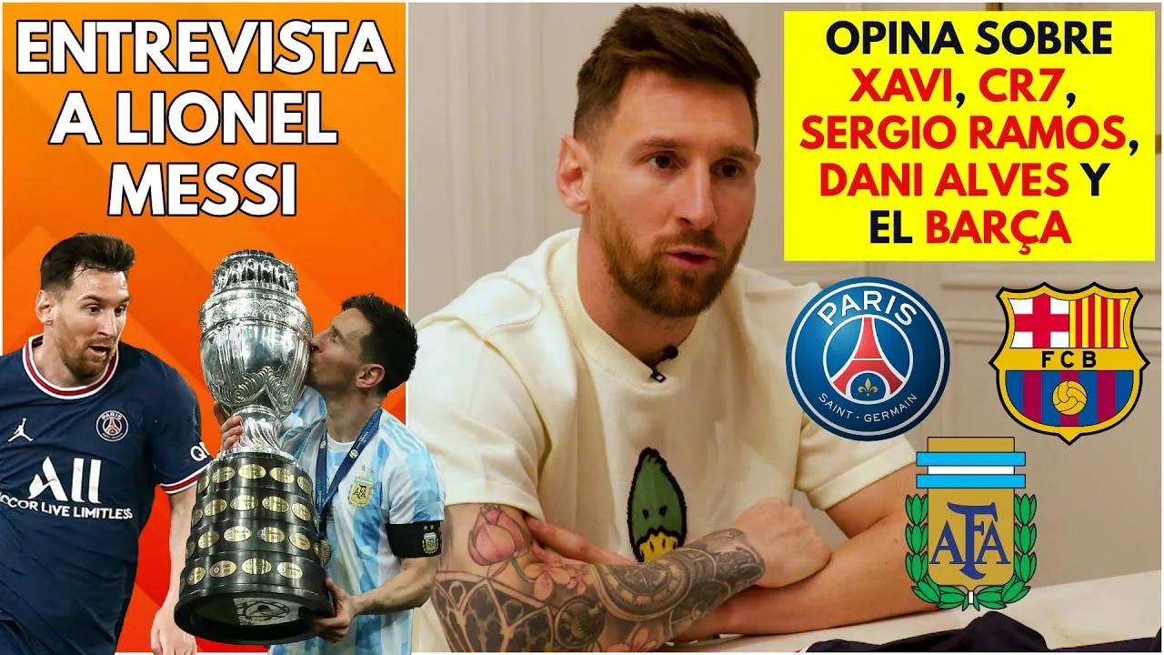 Messi: Un día VOLVERÉ al Barcelona. Leo opina sobre Xavi,