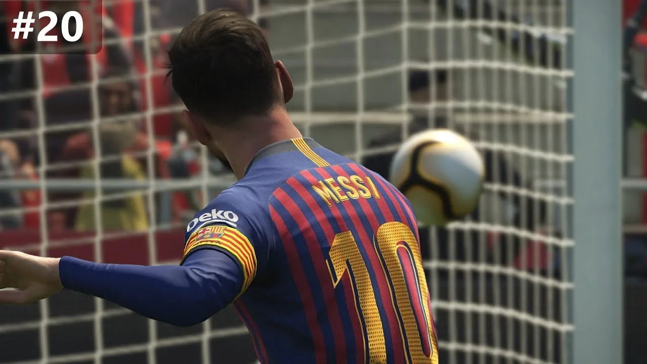 ليونيل ميسي | مهارات + اهداف #20 ? | PES 2019 – Lionel Messi