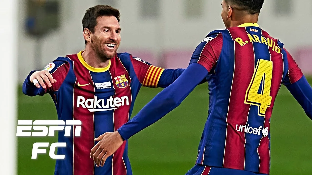 Lionel Messi equals Pele goals record but Barcelona drop
