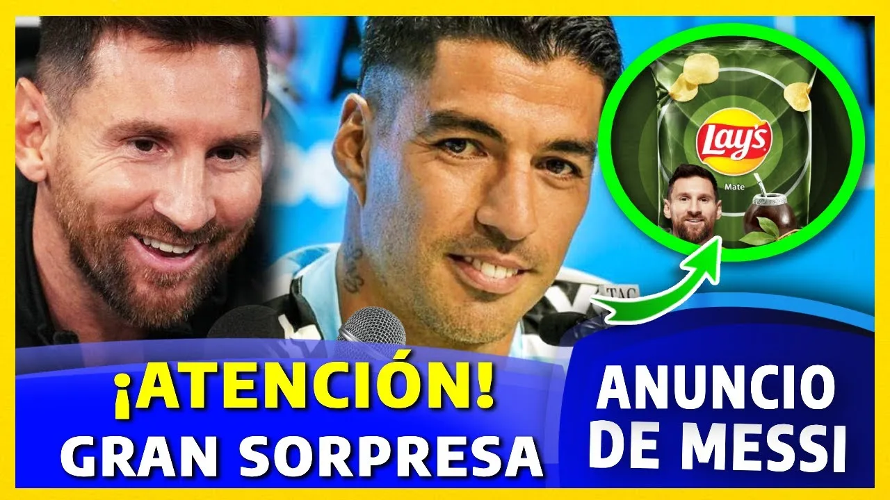 ¡WOW! LEO MESSI desata FUROR con un NUEVO ANUNCIO  LUIS