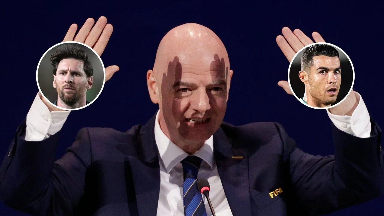 Infantino décoche le débat sur qui est meilleur entre Lionel Messi et Cristiano Ronaldo: « Si vous êtes un amoureux du football, vous pensez comme ça »