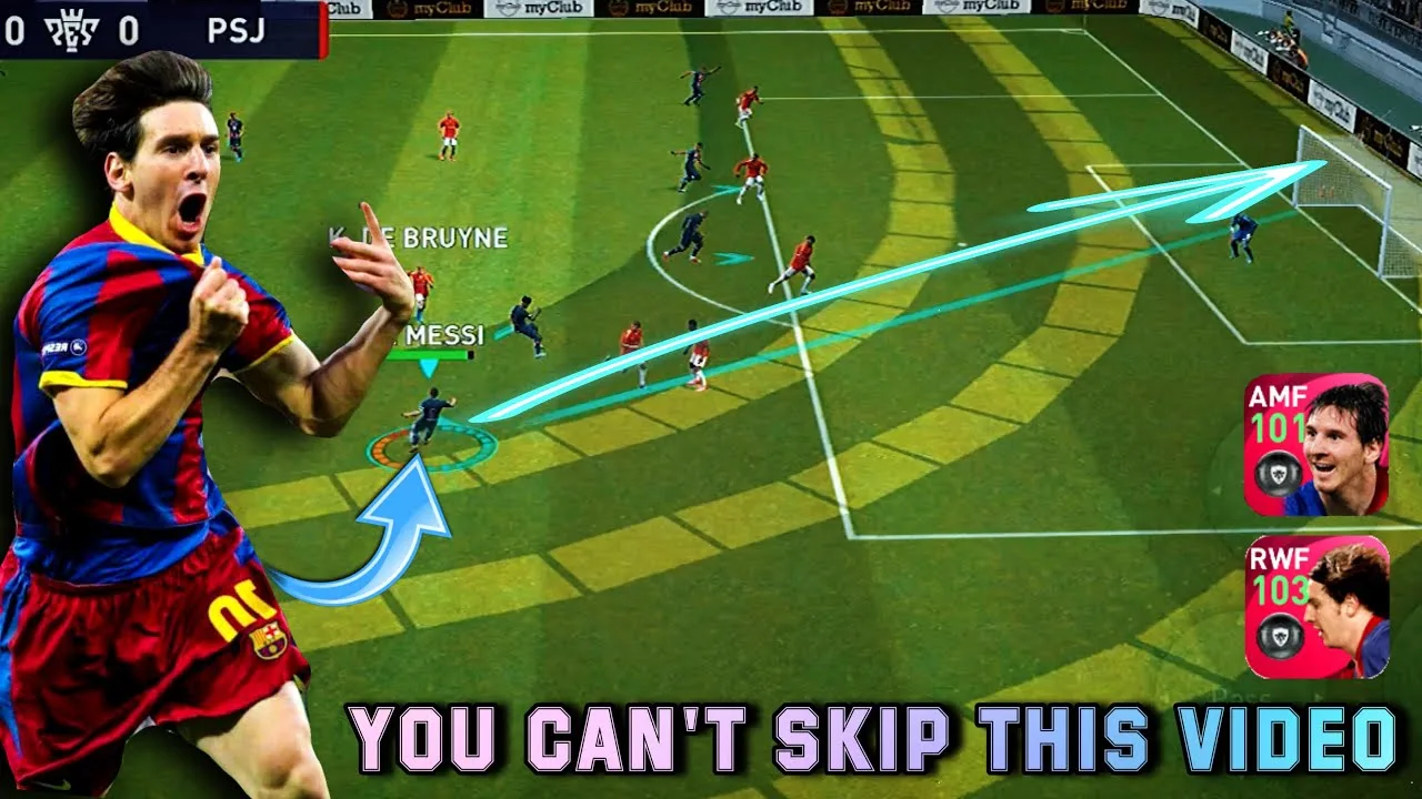 Super Amzing moment Goal Skills Dribbling of Leo Messi's