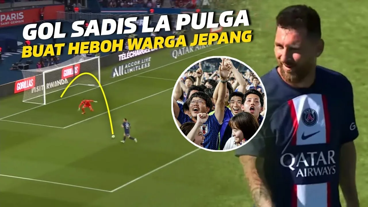LANGSUNG PAMER SKILLS YAHUDLihat Aksi Leo Messi Saat Cetak