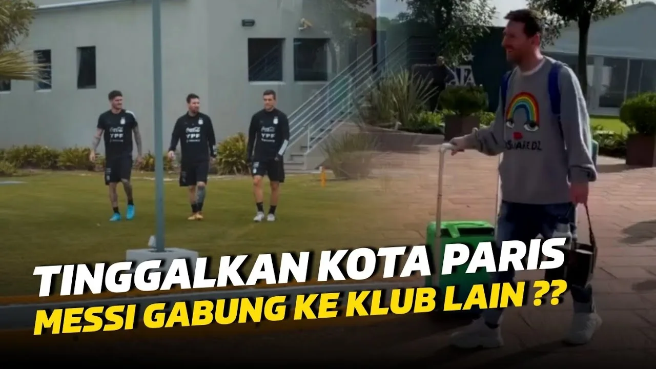 SELAMAT TINGGAL PERANCISDetik Detik Lionel Messi