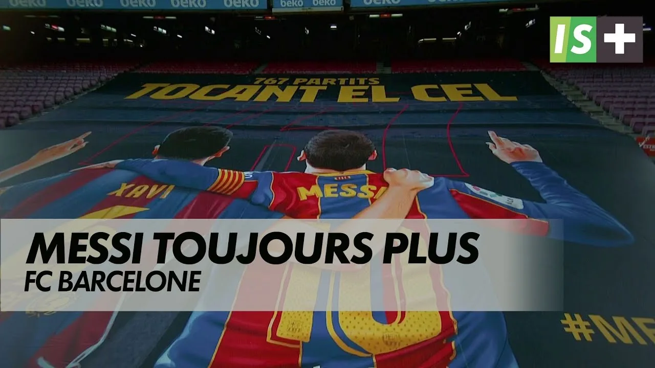 Les chiffres incroyables de Lionel Messi au FC Barcelone
