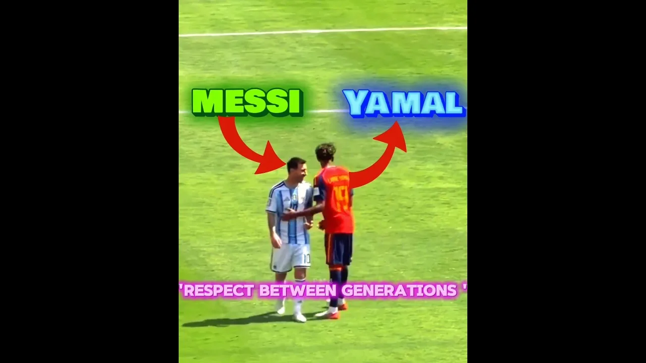 Lionel Messi vs Lamine Yamal💔👑