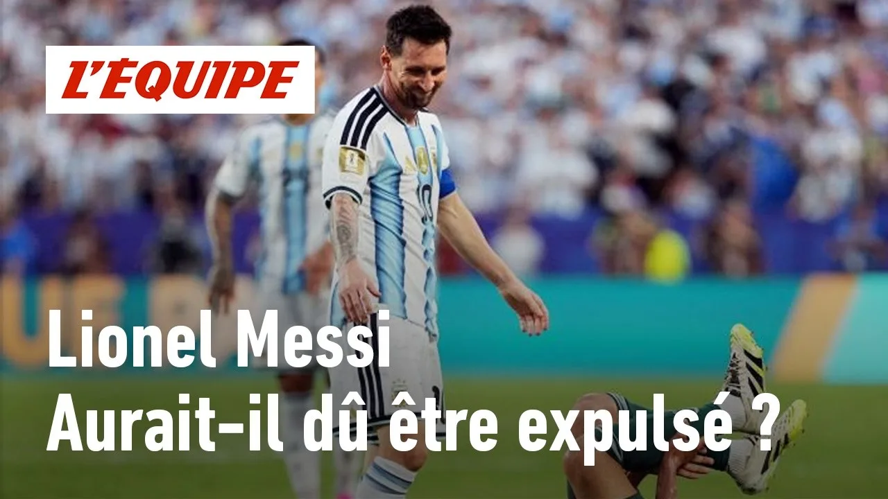 Argentine-Algérie : La faute de Lionel Messi méritait-elle un carton rouge ? (Coupe du Monde 2026)