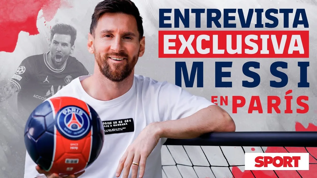 🤩 ¡ENTREVISTA EXCLUSIVA A LEO MESSI EN PARÍS!