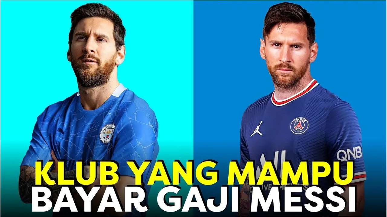 5 KLUB YANG BISA MENAMPUNG LIONEL MESSI SETELAH RESMI