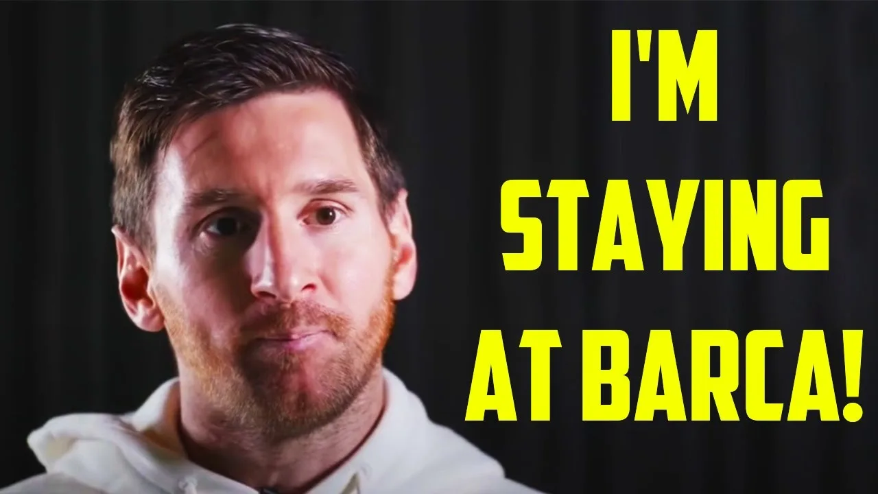 MESSI STAYS AT BARCELONA AND HERE'S WHY!