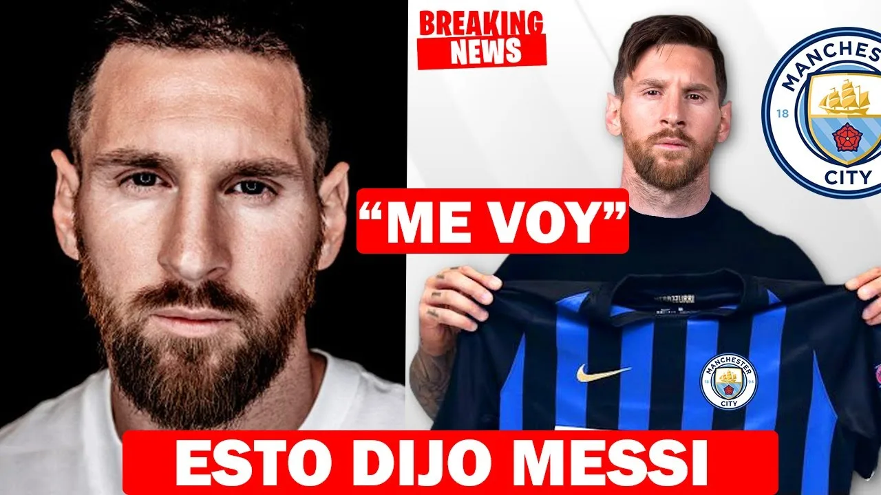 MESSI SE VA DEL BARCELONA ¿Por qué? Leo Messi Dice Adiós al