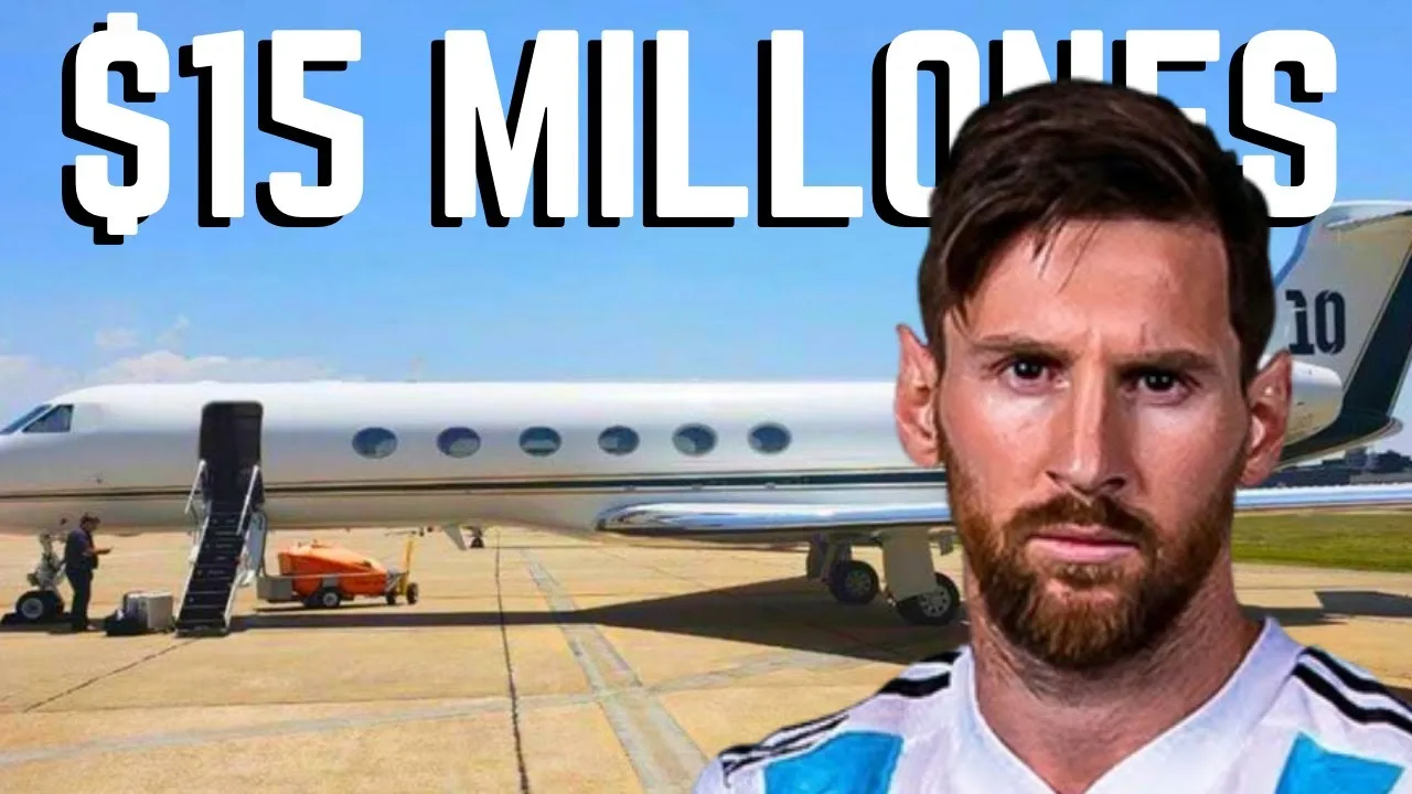 Dentro Del Avión Privado De Leo Messi