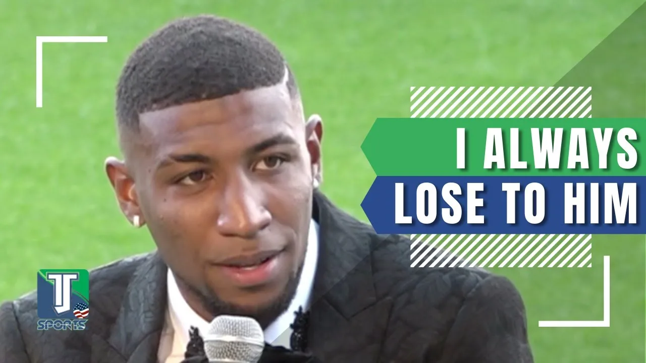 New FC Barcelona SIGNING Emerson Royal PRAISES Leo Messi in