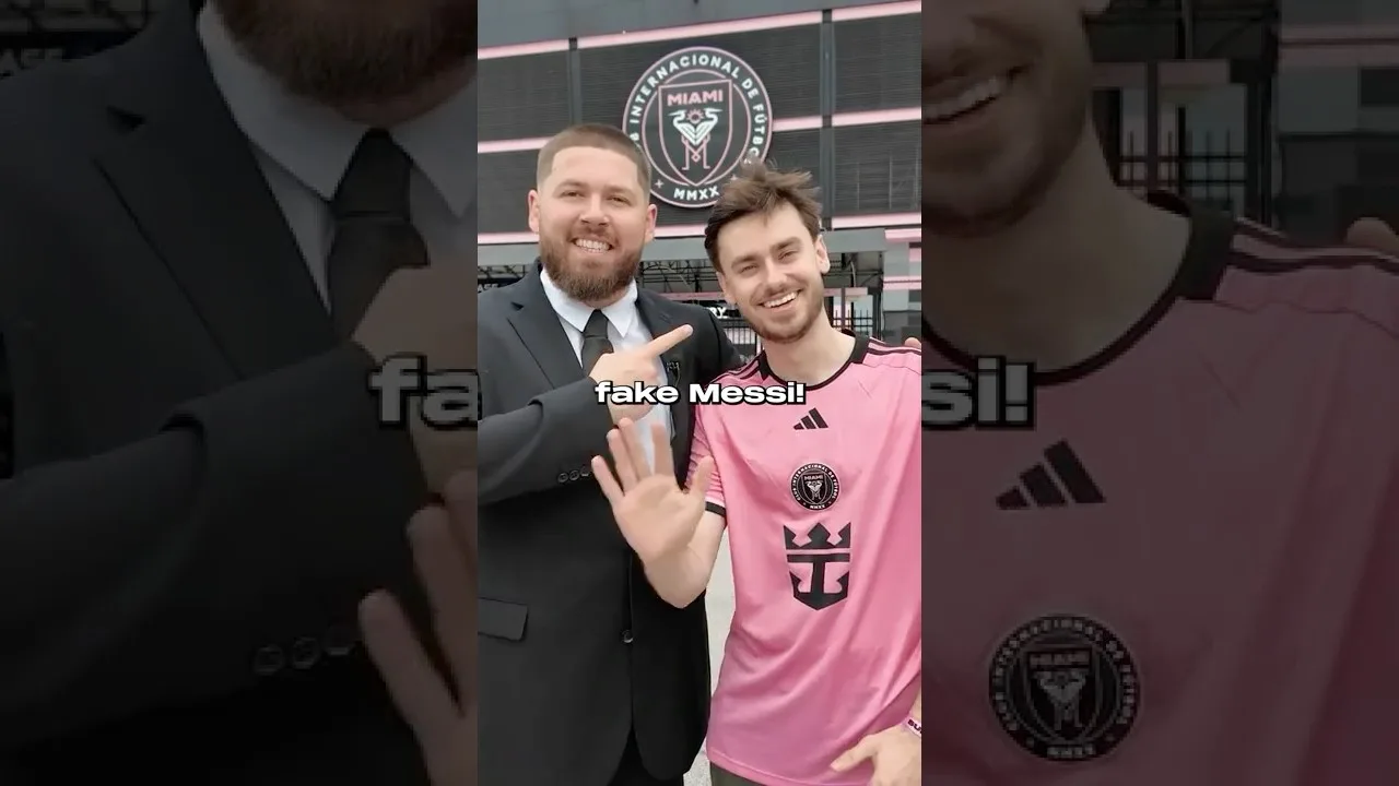 J’ai fait des Américains avec un faux Messi 😂