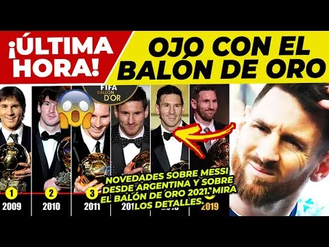 ASOMBROSAS NOTICIAS de LEO MESSI y del BALÓN de ORO