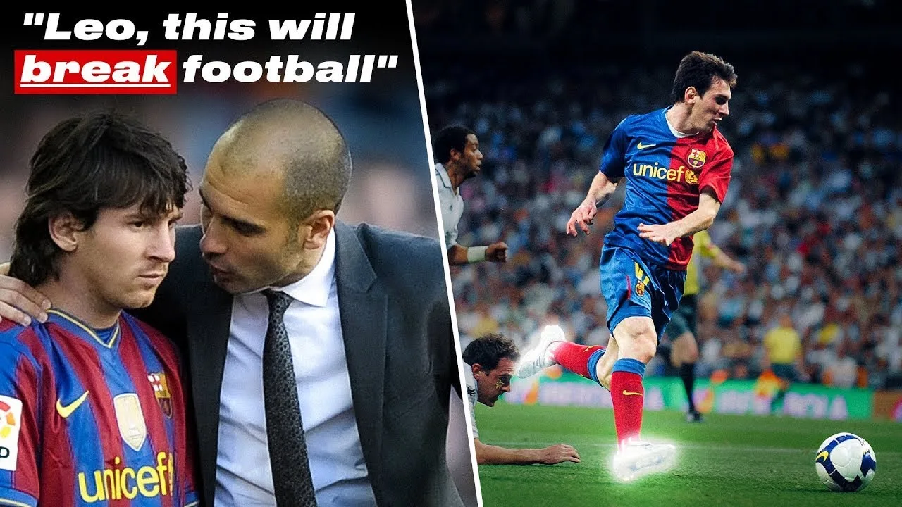 Le moment exact Lionel Messi est devenu la chèvre